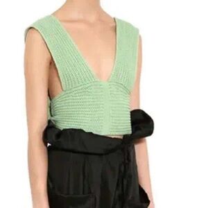 Simonett green Nanu top M/L